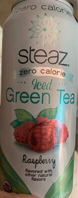 Zero Calorie Raspberry Iced Green Tea, Raspberry