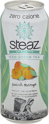 Iced Green Tea, Peach Mango