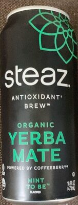 Organic Mint To Be Flavored Yerba Mate Drink