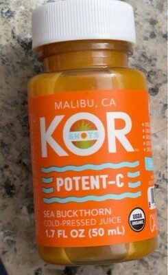 Potent-C Sea Buckthorn Cold-Pressed Juice, Potent-C