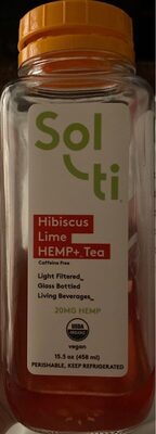 Hibiscus Lime Hemp+ Tea, Hibiscus Lime