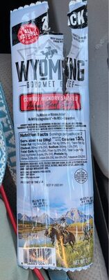 Cowboy Hickory Smoked Gourmet Angus Beef Stick, Cowboy Hickory Smoked