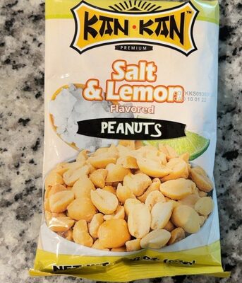 Salt & Lemon Flavored Peanuts, Salt & Lemon