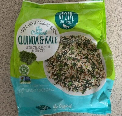 The Original Quinoa & Kale With Garlic, Olive Oil & Sea Salt, Quinoa & Kale