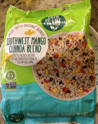 Southwest Mango Quinoa Blend With Black Beans, Fire Roasted Corn & Cilantro Lime, Southwest Mango Quinoa Blend
