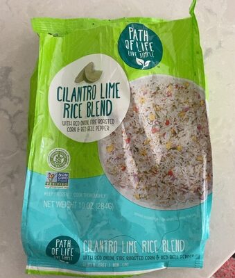 Cilantro Lime Rice Blend With Red Onion, Fire Roasted Corn & Red Bell Pepper, Cilantro Lime