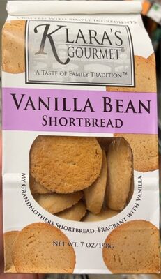 Vanilla Bean Shortbread, Vanilla Bean