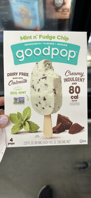 Mint N' Fudge Chip Pops, Mint N' Fudge Chip