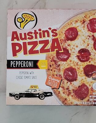 Pepperoni Thin Crust Pizza, Pepperoni