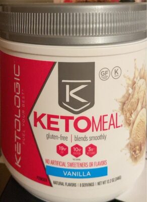 Vanilla Keto Meal Powder, Vanilla