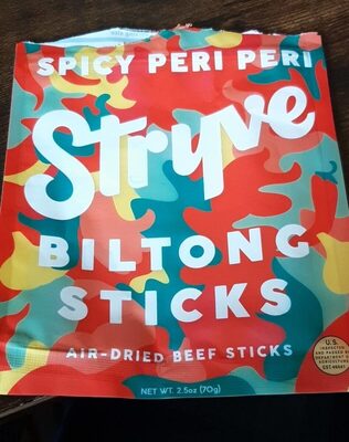 Spicy Peri Peri Biltong Sticks, Spicy Peri Peri