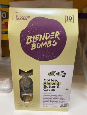 Coffee, Almond, Butter & Cacao Smoothie Booster, Coffee, Almond, Butter & Cacao