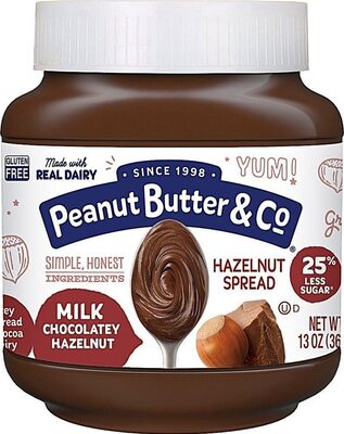 Milk Chocolatey Hazelnut Spread, Milk Chocolatey