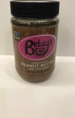 Gourmet Peanut Butter With Cinnamon & Chia Seeds
