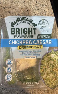 Chickpea Caesar Crunch Kit, Chickpea Caesar