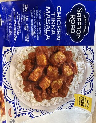 Chicken Tikka Masala With Basmati Rice Roasted White Meat Chicken Simmered With Tandoori Spices In A Robust, Creamy Tomato Sauce, Chicken Tikka Masala
