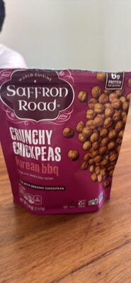 Korean BBQ Crunchy Chickpeas, Korean BBQ
