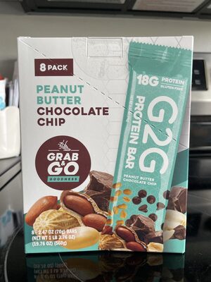 Peanut Butter Chocolate Chip Flavored Protein Bar, Peanut Butter Chocolate Chip