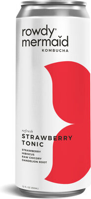 Strawberry Tonic Kombucha, Strawberry Tonic