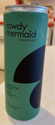 Matcha Yuzu Sparkling Immunity Tonic, Matcha Yuzu