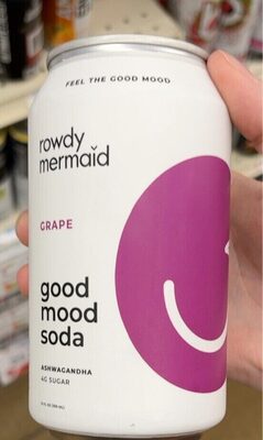 Grape Good Mood Soda, Grape