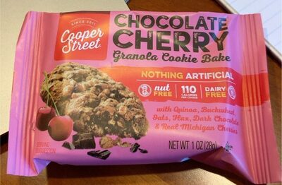Chocolate Cherry Granola Cookie Bake, Chocolate; Cherry