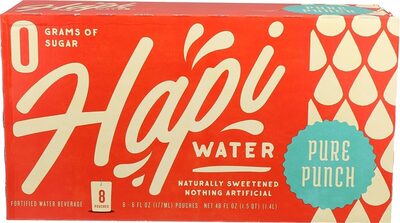 Pure Punch Fortified Water Beverage, Pure Punch