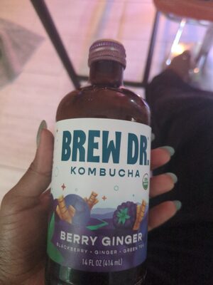 Wildberry Ginger Kombucha, Wildberry Ginger