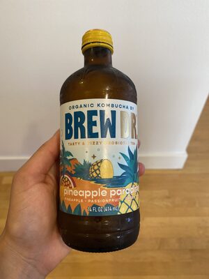 Pineapple Paradise Organic Kombucha, Pineapple Paradise