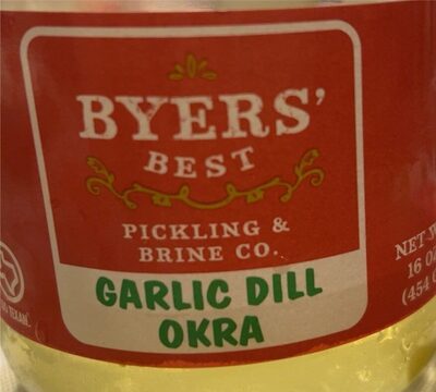 Garlic Dill Okra, Garlic Dill