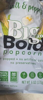 Salt & Pepper Popcorn, Salt & Pepper