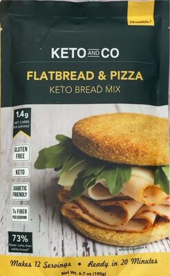 Flatbread & Pizza Keto Bread Mix, Flatbread & Pizza