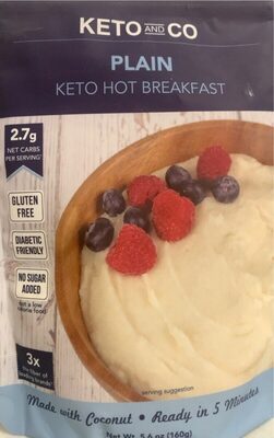 Unsweetened Plain Keto Hot Breakfast
