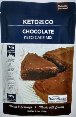 Chocolate Keto Cake Mix, Chocolate
