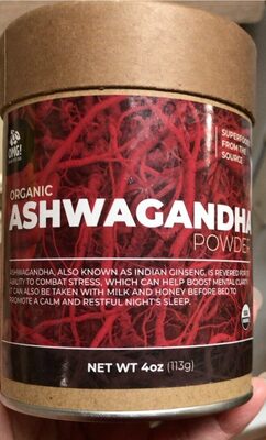 Organic Ashwagandha Powder, Ashwagandha