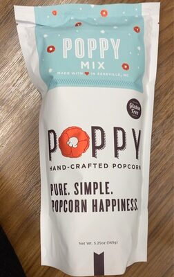 Poppy Mix Hand-Crafted Popcorn, Poppy Mix