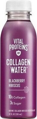 Blackberry Hibiscus Collagen Water, Blackberry