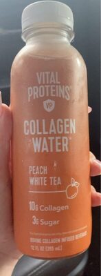 Peach White Tea Collagen Water, Peach