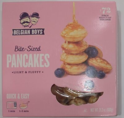 Light & Fluffy Bite-Sized Pancakes, Light & Fluffy
