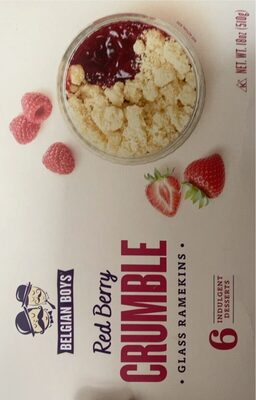 Red Berry Crumble Indulgent Desserts, Red Berry Crumble