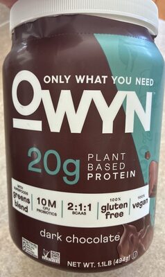 100% Plant-Based Powder, Dark Chocolate