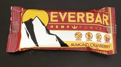 Hemp Powered Bar, Almond Cranberry