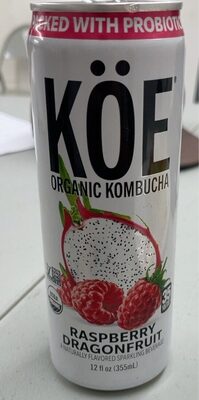 Raspberry + Dragonfruit Kombucha, Raspberry; Dragonfruit