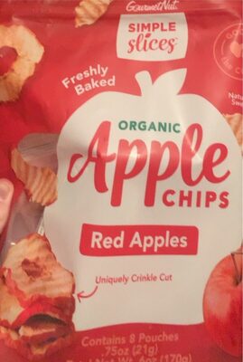 Red Apples Organic Apple Chips, Red Apples