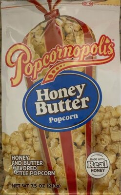 Honey And Butter Flavored Kettle Popcorn, Honey And Butter