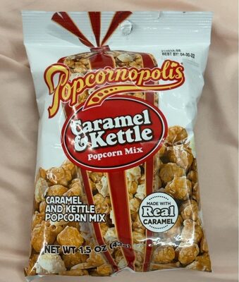 Caramel And Kettle Popcorn Mix, Caramel And Kettle