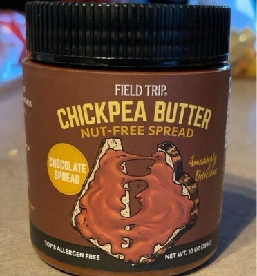Chocolate Chickpea Butter Nut-Free Spread, Chocolate