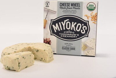 Classic Chive Double Cream Cashew Milk Cheese, Classic Chive