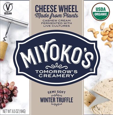 European Truffle Plant Milk Cheese, European Truffle