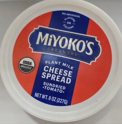 Sundried Tomato Plant Milk Cheese Spread, Sundried Tomato